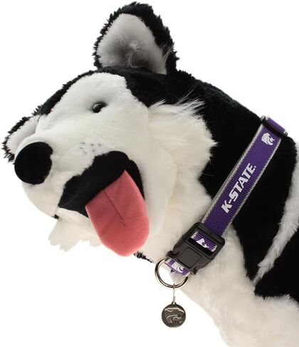 NCAA Reflective Dog Collar, Kansas State Wildcats Medium/Large in Kuwait