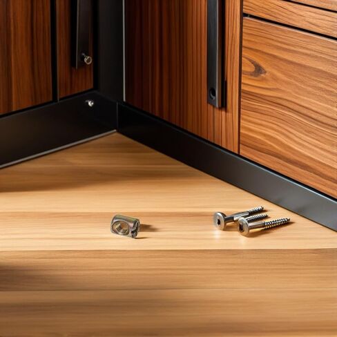 Garneck 50pcs Spring Barrel Nuts with Slotted Cross Dowels for Furniture Fastening Replacement Screws for Beds Cribs Chairs Hammer Head Nuts for Secure Bed Frame in Kuwait