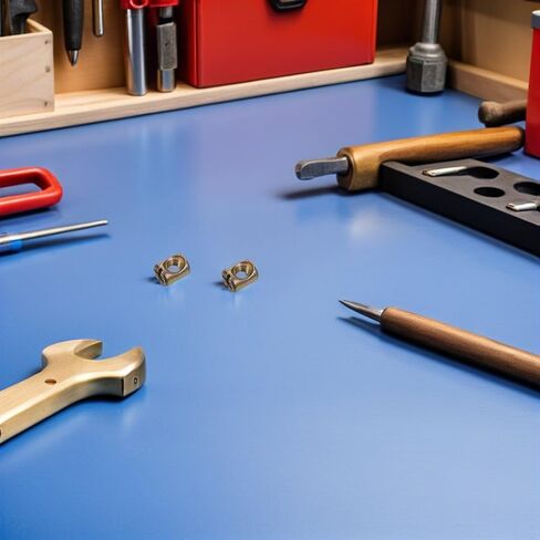 Garneck 50pcs Spring Barrel Nuts with Slotted Cross Dowels for Furniture Fastening Replacement Screws for Beds Cribs Chairs Hammer Head Nuts for Secure Bed Frame in Kuwait