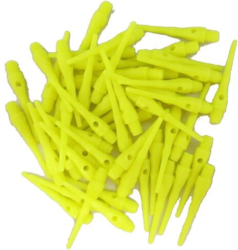Viper 2BA Tufflex Tips III Soft Tip Dart Points (Neon Yellow, 500) in Saudi Arabia