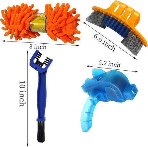 Bicycle cleaning kits bicycle cleaning brush tools bicycle chain cleaners and bicycle chain cleaning brushes are suitable for mountain road, urban, hybrid, folding bicycles, and BMX bicycle cleaning in Kuwait