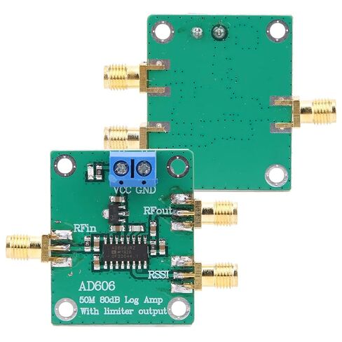 AD606 Module Logarithmic Detector 80dB Demodulation Log Amplifier Board with Offset Control Adjustable Output Low Power Consumption for RF Signal Processing in Saudi Arabia