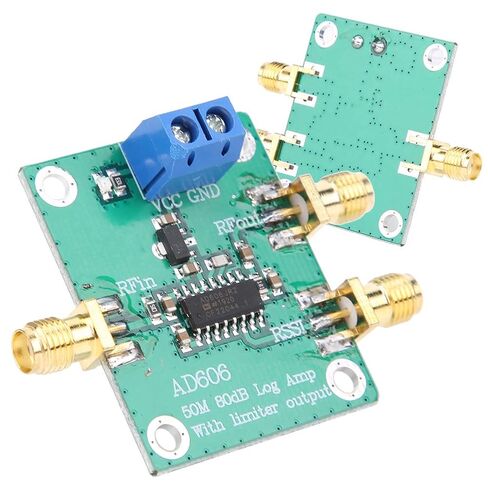 AD606 Module Logarithmic Detector 80dB Demodulation Log Amplifier Board with Offset Control Adjustable Output Low Power Consumption for RF Signal Processing in Saudi Arabia