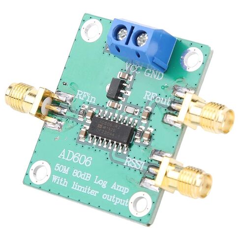 AD606 Module Logarithmic Detector 80dB Demodulation Log Amplifier Board with Offset Control Adjustable Output Low Power Consumption for RF Signal Processing in Saudi Arabia