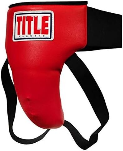 TITLE Boxing Classic Groin Protector Plus 2.0 - Groin Protector Boxing, MMA Cup, Boxing Cup, Groin Guard, Muay Thai Cup, Boxing Equipment, MMA Cup Protector for Men, Boxing Equipment in Saudi Arabia