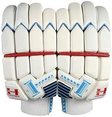Hammer HEL 156 Cricket Batting Gloves - White in Kuwait