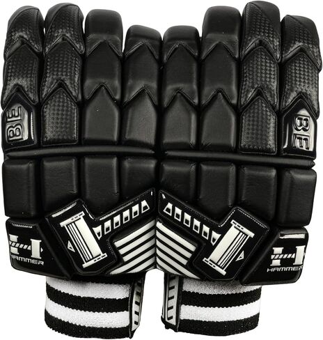 Hammer Black Edition Batting Gloves - (Black) in Kuwait