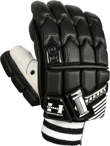 Hammer Black Edition Batting Gloves - (Black) in Kuwait