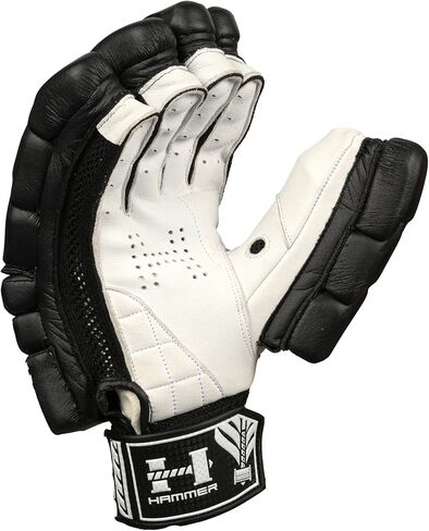 Hammer Black Edition Batting Gloves - (Black) in Kuwait