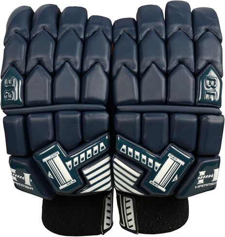 Hammer Black Edition Batting Gloves - (Navy) in Kuwait
