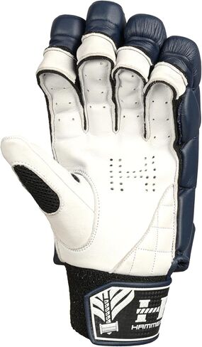 Hammer Black Edition Batting Gloves - (Navy) in Kuwait