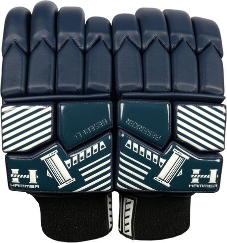 Hammer Beserker Cricket Batting Gloves - Navy in Saudi Arabia