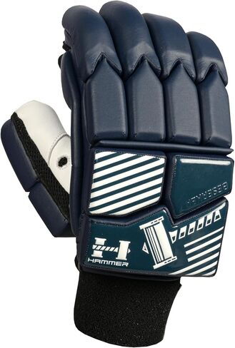 Hammer Beserker Cricket Batting Gloves - Navy in Saudi Arabia