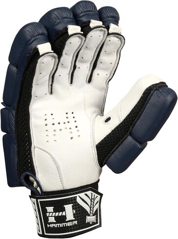 Hammer Beserker Cricket Batting Gloves - Navy in Saudi Arabia