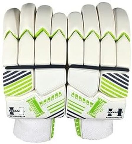 Hammer Beserker Cricket Batting Gloves - White in Saudi Arabia