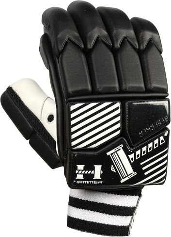 Hammer Beserker Cricket Batting Gloves - Black in Saudi Arabia