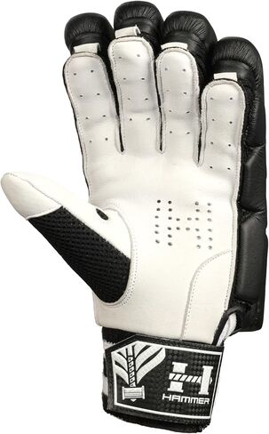 Hammer Beserker Cricket Batting Gloves - Black in Saudi Arabia
