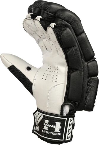 Hammer Beserker Cricket Batting Gloves - Black in Saudi Arabia