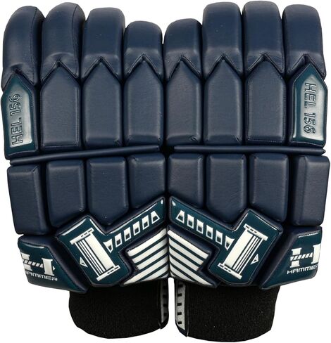 Hammer HEL 156 Cricket Batting Gloves - Navy in Saudi Arabia