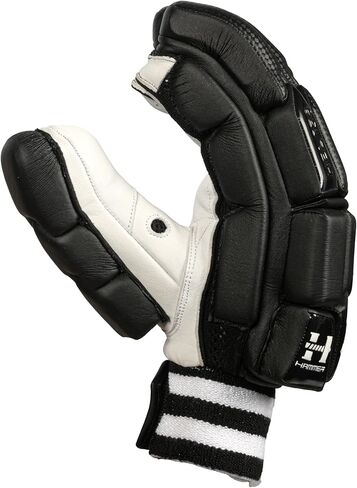 Hammer HEL 156 Cricket Batting Gloves - Black in Saudi Arabia