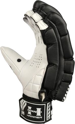 Hammer HEL 156 Cricket Batting Gloves - Black in Saudi Arabia