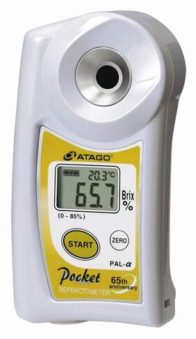 مقياس انكسار الجيب الرقمي Atago 3840، نطاق قياس 0.0-85.0% بريكس in Kuwait