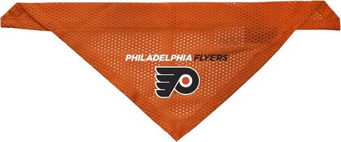 Littlearth Philadelphia Flyers Dog Cat Mesh Jersey Bandana Orange S/M in Saudi Arabia
