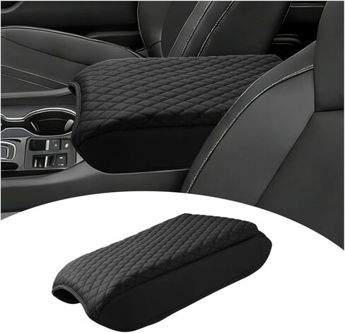 Center Console Cover for Kia Telluride Accessories 2026 2025 2024 2023-2020 Armrest Cover Cushion Pad PU Leather Armrest Seat Box Cushion Middle Console Lid Protector Anti-Scratch in Saudi Arabia