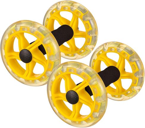 Ab Roller Wheel: Ab Wheel for Core Training, Exercise Abdominal Roller Hand Weights Dumbbell Fitness Exercise Device Home Gym Gear for Men/Women in Saudi Arabia