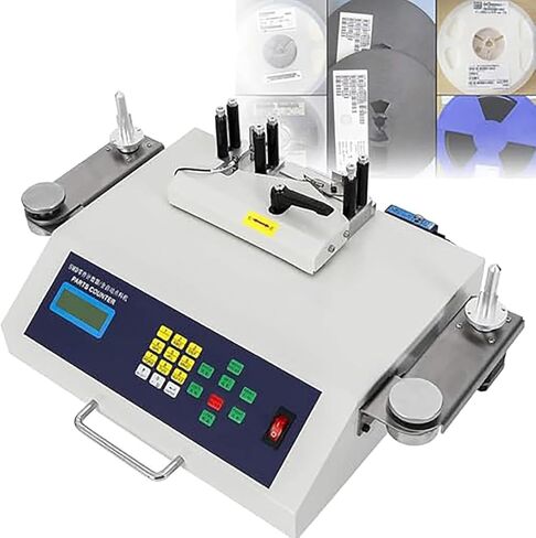 SMD Components Counter,50w Reel Parts Counter LCD Display, Electronic Parts Resistance Capacitance Counting Machine Automatic Electronic Materials Spotting Machine in Saudi Arabia