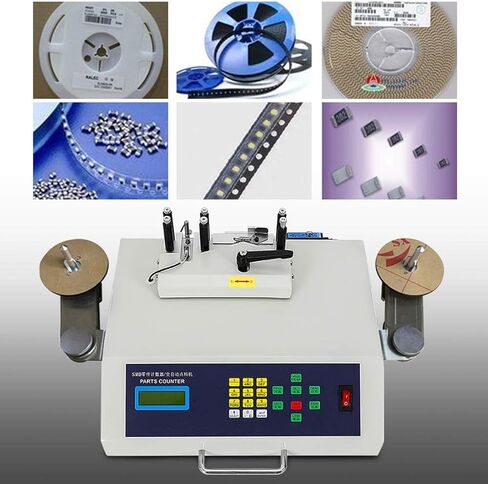 Digital Display SMD Component Counter,Automatic SMT/SMD Parts Component Counting Machine,50w SMD Parts Counter with Leak Detection,Fit for Any Size of Belt Wheel in Saudi Arabia