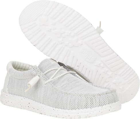 Heydude Wally Stretch Sox Granite Granite/Black Size 15 ، أحذية رجال ، متسكعون ، مريحون وخفيفون الوزن in Kuwait