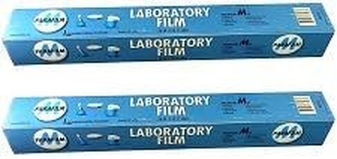 فيلم مختبر Parafilm M PM998 لجميع الأغراض، 20 بوصة × 50 بوصة (عبوتان) in Kuwait