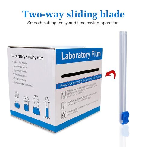 Lab Sealing Film, Plastic Film,4in(10cm)×125FT(38m),Laboratory Use, Highly Stretchable (Over 500%) in Kuwait