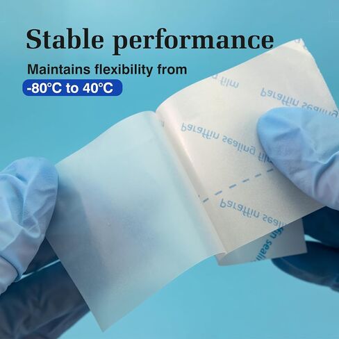 Lab Sealing Film, Plastic Film,4in(10cm)×125FT(38m),Laboratory Use, Highly Stretchable (Over 500%) in Kuwait