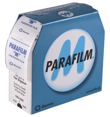 فيلم مختبر Parafilm M PM992 متعدد الأغراض مقاس 2 بوصة عرض × 250 بوصة طول، عبوة من 4 قطع (PM992-PK4) in Kuwait