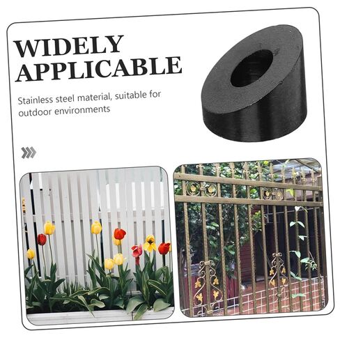 Cabilock 4Pcs Stainless Steel Beveled Washers for Deck Cable Railing Spacers for Angled Installations Easy DIY Setup Versatile Wire Rope Accessories in Saudi Arabia