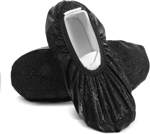 Larrel Bowling Shoe Protector Covers, Non-Slip Washable Bowling Shoes Covers Waterproof, Sturdy Reusable Bowl Shoes Cover Protector Accessories for Men Women Daily Use During Exercise in Saudi Arabia