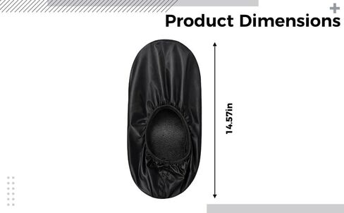 Pair Bowling Shoe Covers, Black, 14.7 In, Waterproof Fabric, Anti-Dust, Polyester, Sleeve, Universal Fit For Men Women in Kuwait