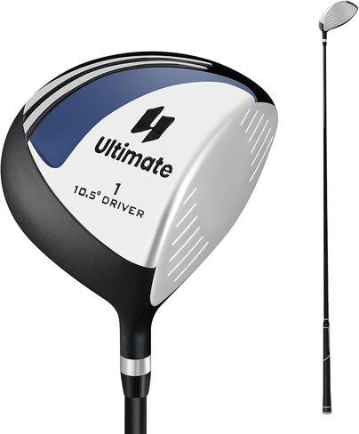 Tangkula Men’s Golf Driver for Beginners, 460CC Driver Golf Club Right Hand, 10.5° Aluminum Alloy Golf Driver with Graphite Shaft and Head Cover, Individual Golf Club Regular in Saudi Arabia