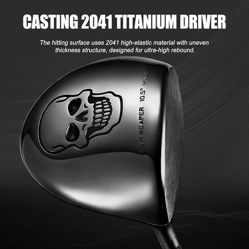 PGM Titanium Driver Golf Club for Men & Women, 460CC Ultra-Thin Face Titanium Driver (0.85+ COR), Loft Lightweight Graphite Shaft, Oversized Sweet Spot in Saudi Arabia