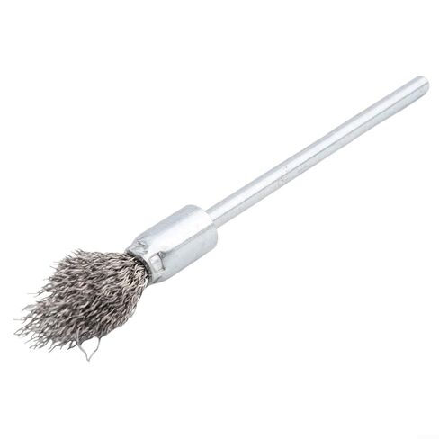 Extended Handle Polishing Brush Cleaning Brush 6Mm Handle Stainless Steel Wire Brush - Torch 6*16*158Mm Scrub Brushes for Cleaning Detailing Brush in Saudi Arabia