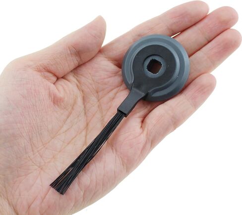 6PCS Black Filter Mesh Side Brush 100mm Sweeper Machine Accessories for Handling Debris/Pet Hair and Cleaning Carpets/Hard Floor in Saudi Arabia