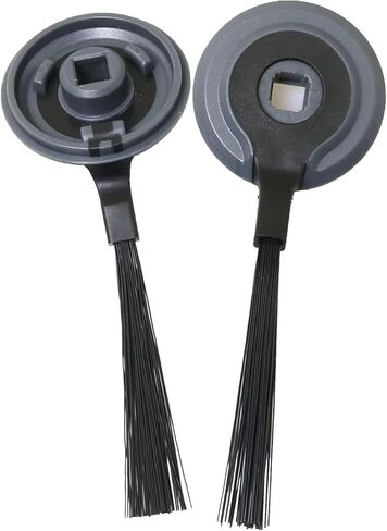 6PCS Black Filter Mesh Side Brush 100mm Sweeper Machine Accessories for Handling Debris/Pet Hair and Cleaning Carpets/Hard Floor in Saudi Arabia