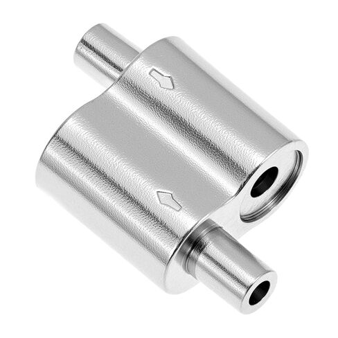 QWORK M3 Wire Rope Cable Clamp for 1/16 Inch Rope, 8 Pcs 1/16" Two Way Wire Rope Clips, Alloy Double Holes Wire Cable Fastener Clip in Saudi Arabia