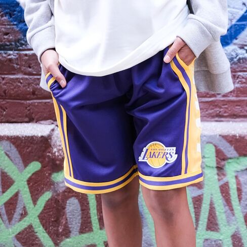 Ultra Game Boys NBA Official Classic Fit Basketball Shorts Team Color in Saudi Arabia