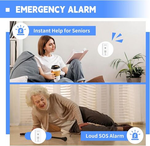 2 Way Intercoms Wireless for Home Office,2026 Upgraded Magnetic Adsorption Long Range Intercom System,Portable Room to Room 30 Days Long Standby Time 5 Level Volume Adjustment, Expand to 5 Intercoms in Kuwait