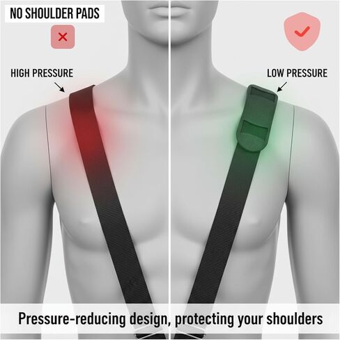SUPVOX Padded Violin Case Strap Adjustable 37.40In Shoulder Belt with Durable Buckles for Comfortable Instrument Carrying Outdoor Performance in Saudi Arabia