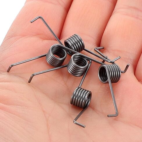 Ciieeo 10Pcs Trash can Torsional Springs Replacement for Foot Pedal and Hand Press Mechanism Durable Coil Springs for Household and Outdoor Garbage Bin Lid in Saudi Arabia
