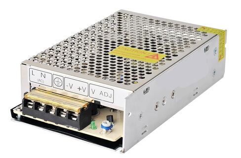 Eversecu DC12V 10A 120W, Universal Regulated Switching Power Supply, Converter AC 100-240V to DC 12 Volt LED Driver, Transformer, Adapter for LED Strip Light, 3D Printer, Radio, Computer Project in Saudi Arabia